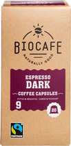6x Biocafe Koffiecups Espresso 100 gr