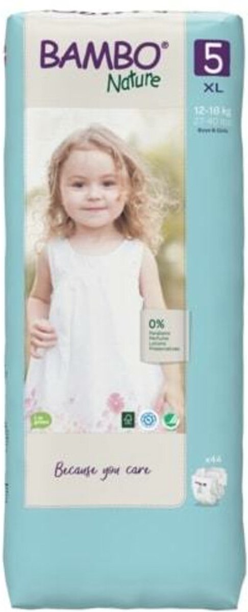 Goedkoopste Bambo Nature Luiers Maat 5 (12-18 kg) 44 stuks
