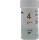 Pfluger Schussler Zout nr 4 Kalium Chloratum D6 - 1 x 400 tabletten