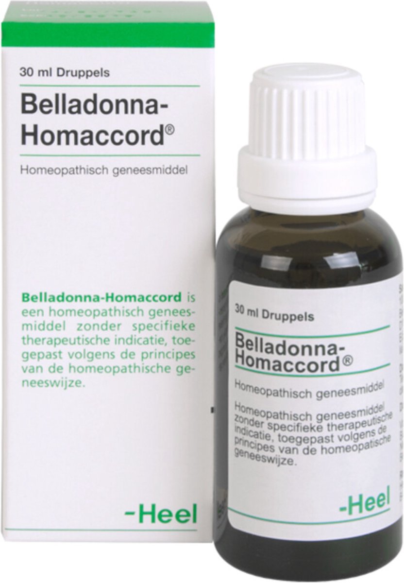 Goedkoopste Heel Belladonna Homaccord - 1 x 30 ml