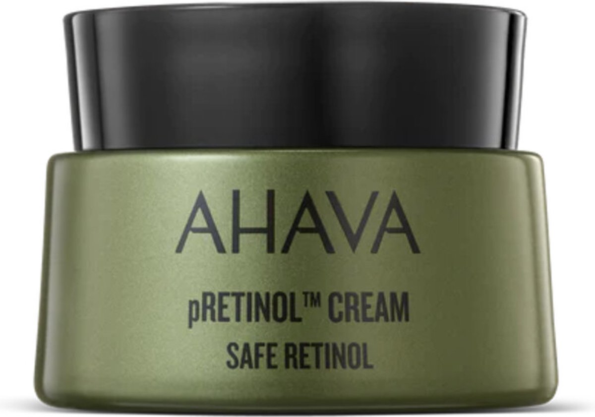 Goedkoopste AHAVA Safe Retinol Crème - Vermindert Rimpels & Fijne Lijntjes | Langdurige Hydratatie | Anti-Rimpel & Anti-Aging | Retinol Dagcrème voor Dames & Heren | Moisturizer voor een droge huid & gezicht - 50ml