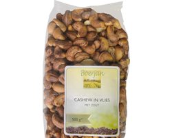 Boerjan Gezouten Cashewnoten 500GR