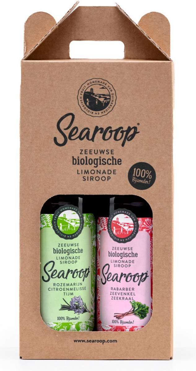Goedkoopste Searoop Geschenkset Rozemarijn en Rabarber 1000 ml