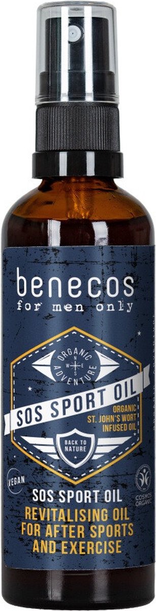 Goedkoopste Benecos For Men Sport Olie Sint Janskruid 75 ml