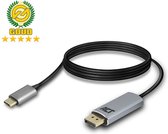 ACT AC7035 cable gender changer USB-C DisplayPort Gris