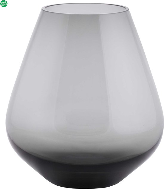 Vase The World - Glazen vaas Tasman - Ø18 x H20 cm