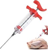Marinade Injectiespuit - Marinade Injector - Marinade Spuit - Vleesspuit - Vlees Injector