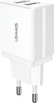 USAMS 2.1A Power Adapter - 2x USB-A