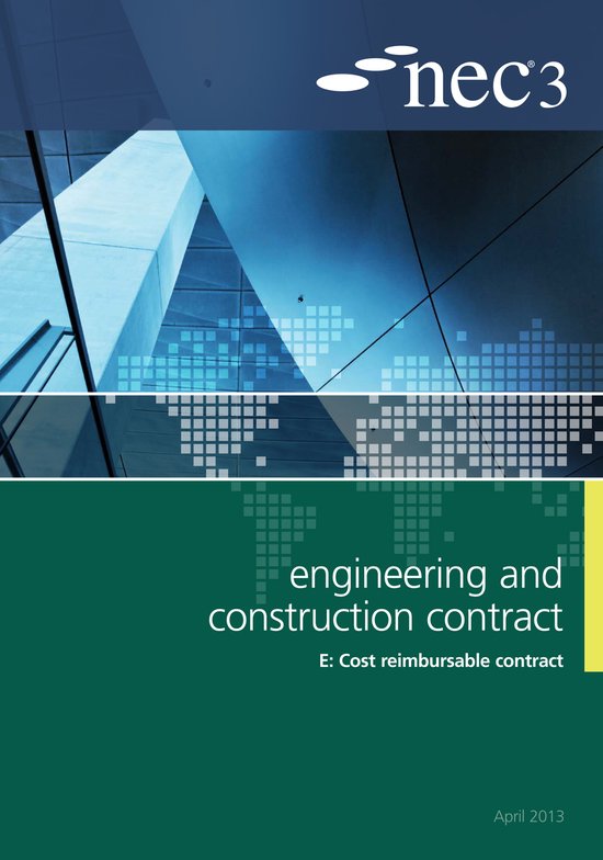 Nec3 Engineering and Construction Contract - cover