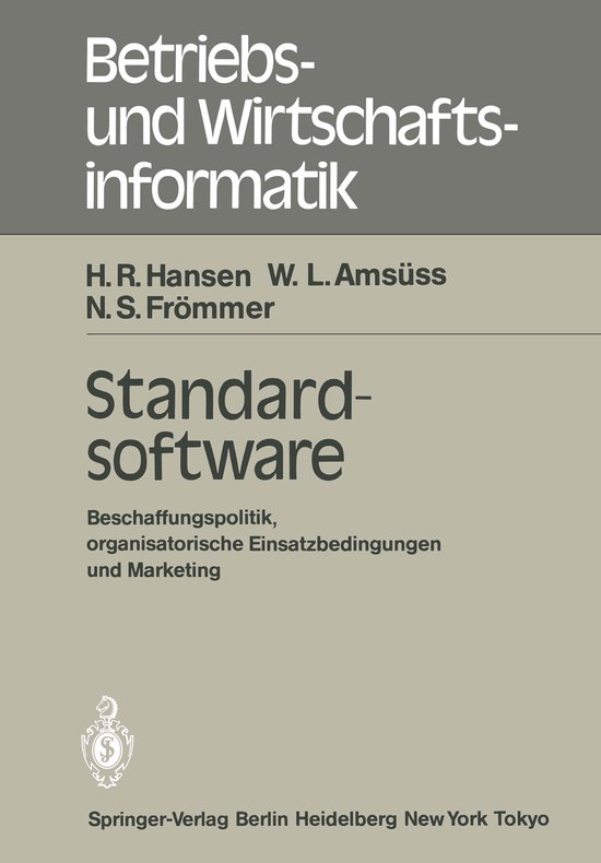 Standardsoftware - cover