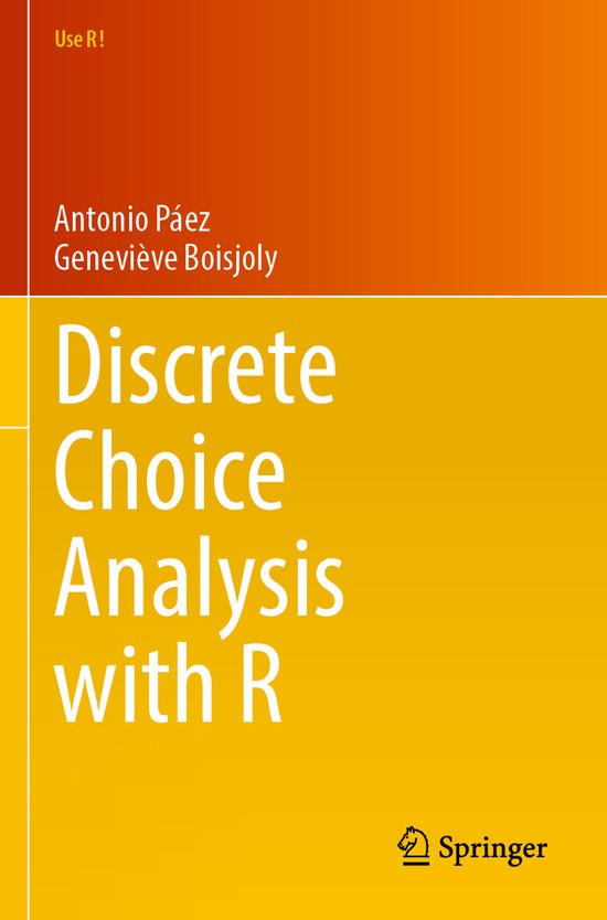 Use R!- Discrete Choice Analysis with R - cover