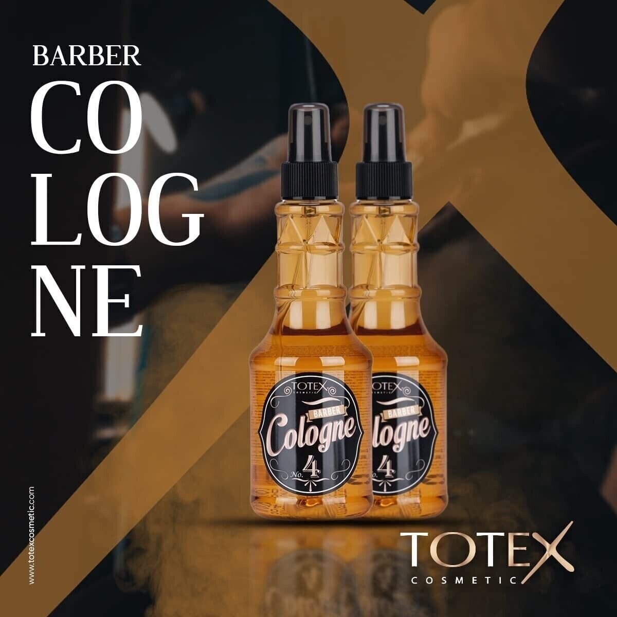 Goedkoopste totex barber aftershave cologne no.4 250 ml