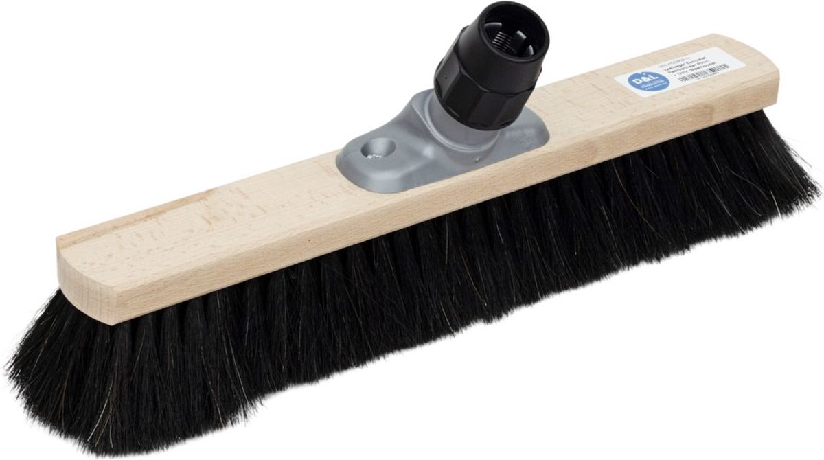 Goedkoopste D&L Zaalveger Exclusief Paardenhaar - Universele Steelhouder - 40cm