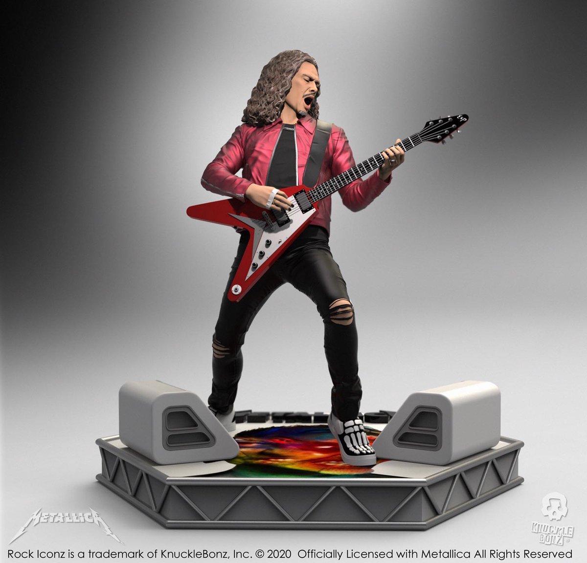 Knucklebonz Metallica Rock Iconz Statue Kirk Hammett Limited Edition 22 cm Beeld