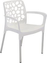 Outdoor Living - Chaise empilable Bravo blanc
