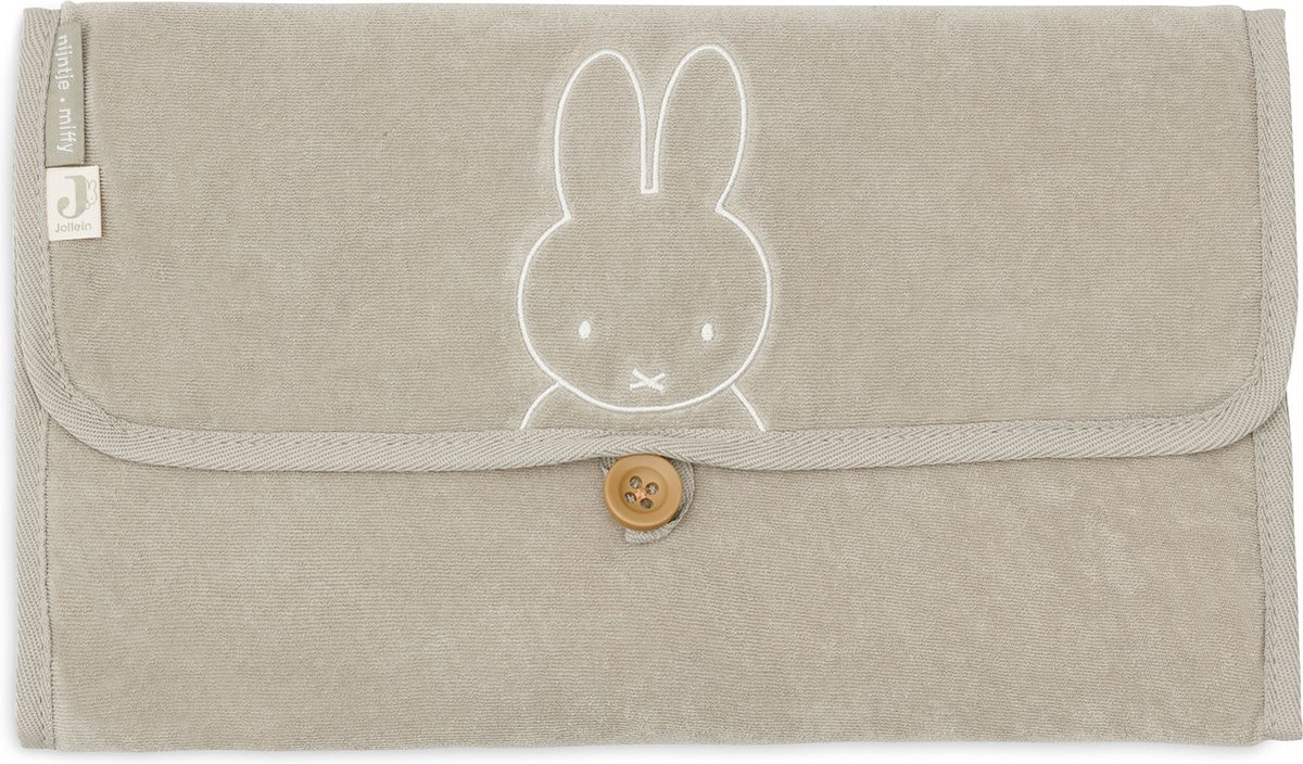 Goedkoopste Jollein x Nijntje Verschoningsmat Badstof Miffy - Olive Green