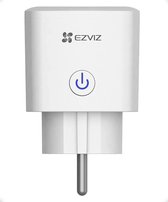 EZVIZ T30 - Slimme stekker - WiFi - Timerfunctie - Compitabel met Amazon Alexa en Google Home - Bediening via Ezviz App - Wit