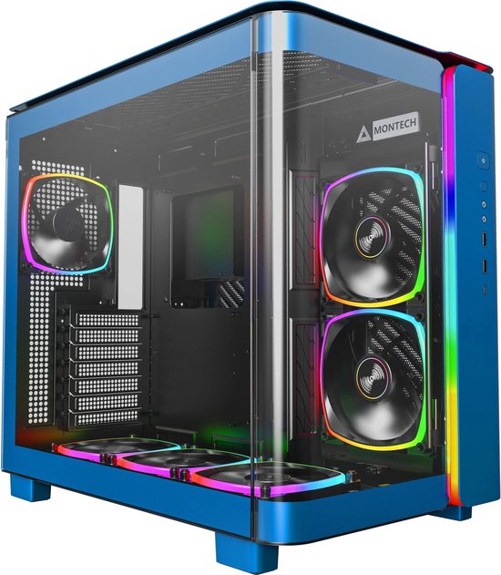 Montech King 95 Pro Blauw - Midtowermodel - ATX