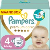 Pampers Premium Care Luiers Maat 4 - 104 Luiers