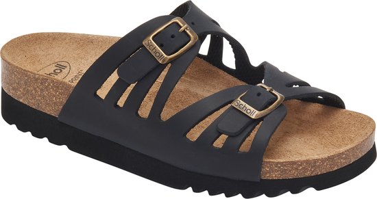 SCHOLL YSTAD OilLea-W Dames Muiltjes - Black - Maat 38