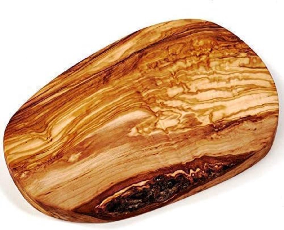 Borrelplank Olijfhout - Tapasplank Olijfhout - Tapasplank - Kaasplank - 30CM