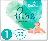 Pampers Pure Protection Luiers -  Maat 1- 50 Stuks