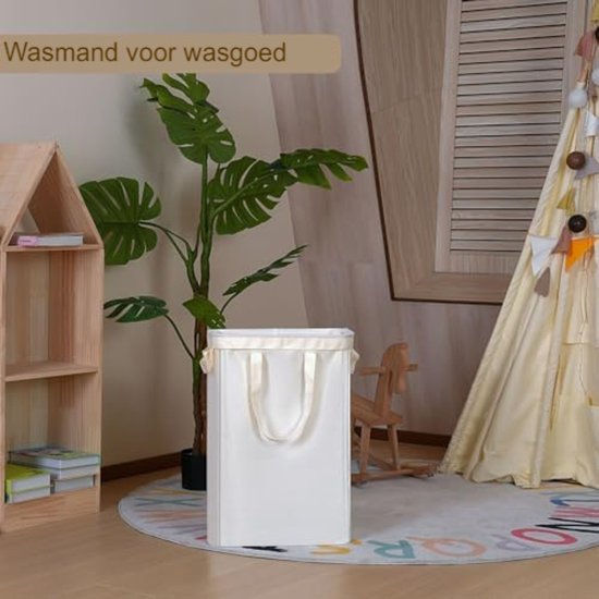 Wasmand Bruno Beige 40 x 64 cm Vicco | Beige | Wasmand | 406673144637706