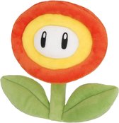 Super Mario Bros Fire Flower 18cm Pluche