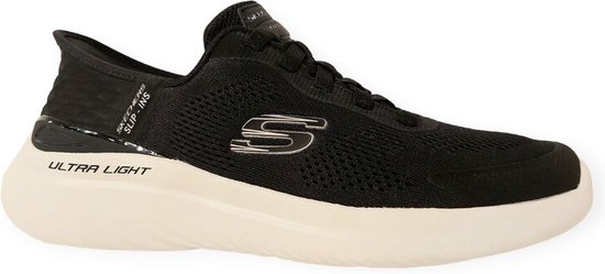 Skechers Instapper Hands-Free Slip-Ins Bounder 2.0 Emerged 232459/BKW Zwart Machine Washable