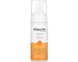The Honey Pot Company - Normal Foaming Wash 163 ml Vegan - Intieme Wasgel Voor dagelijkse Vaginale Verzorging