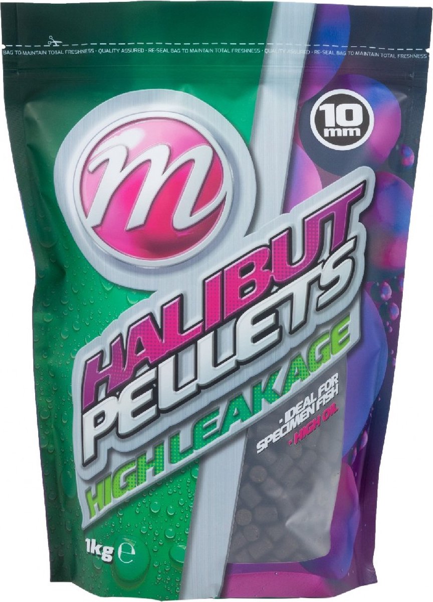 Mainline Match Activated Halibut Pellets 10mm 1kg