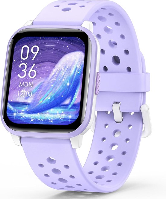 Twenty4seven® Smartwatch Kinderen & Volwassenen - Kinder Sport Horloge - Met Slaapmonitor, Stappenteller & Hartslagmeter en Meer