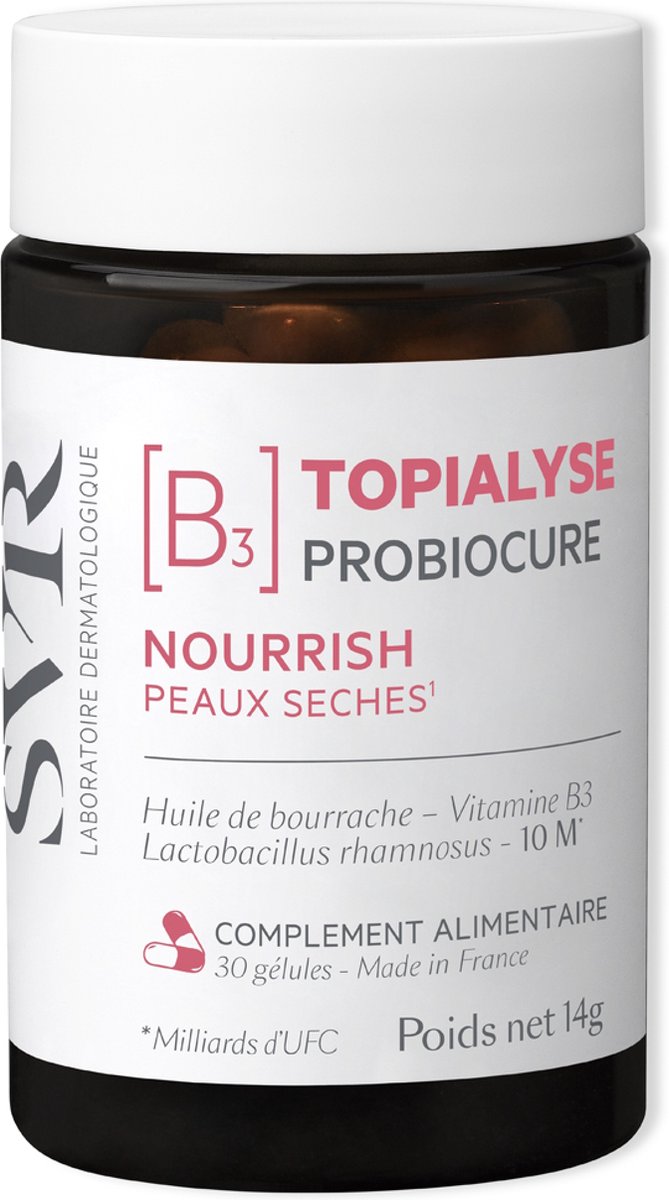Goedkoopste SVR Topialyse Probiocure Nourrish Droge Huid 30 Capsules