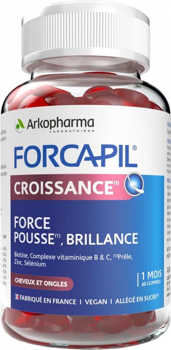 Goedkoopste Arkopharma Forcapil Groei 60 Gummies