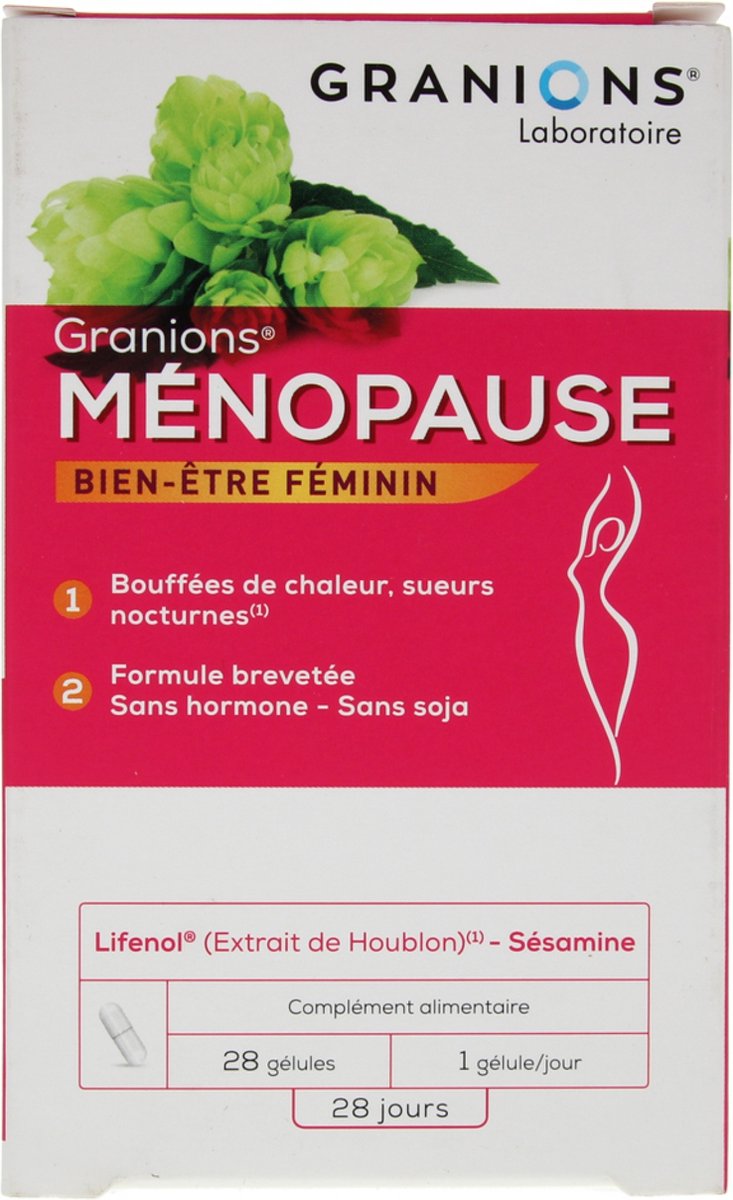 Goedkoopste Granions Menopauze 28 Capsules