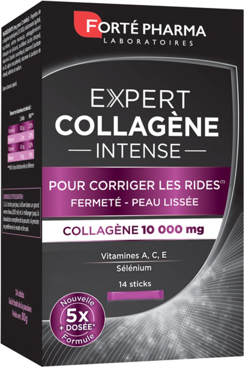 Goedkoopste Forté Pharma Expert Collagène Intense 14 Sticks