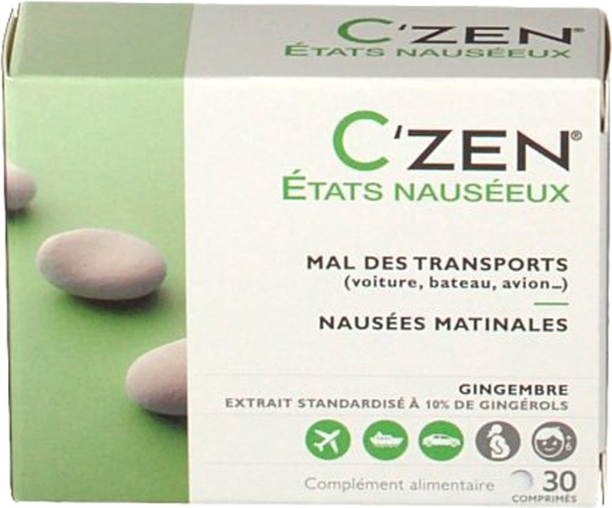 Goedkoopste Bausch Lomb C'Zen Misselijke Staten 30 Tabletten