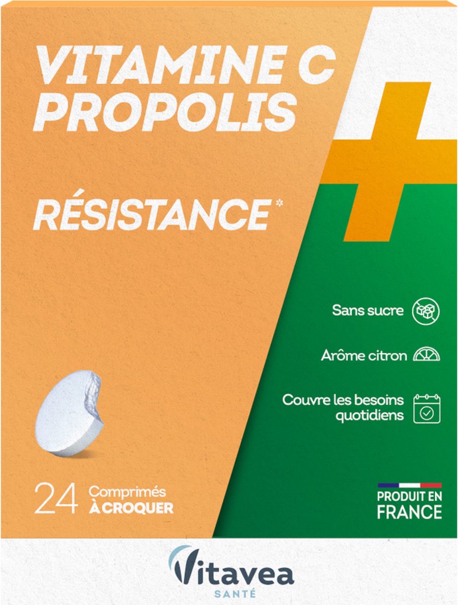 Goedkoopste Vitavea Vitamine C Propolis 24 Kauwtabletten