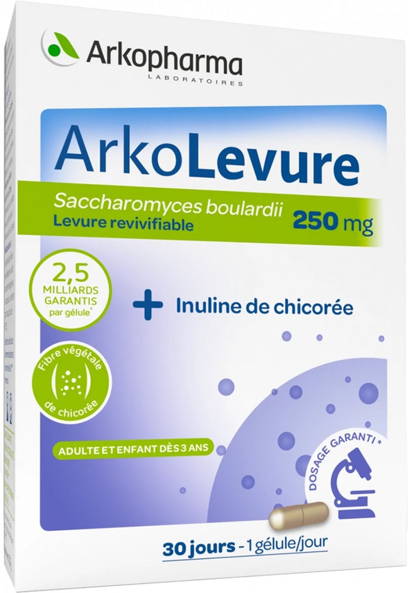 Goedkoopste Arkopharma Arkolevure 250 mg 30 Capsules
