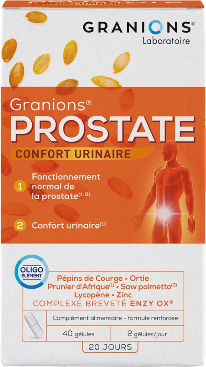 Goedkoopste Granions Prostaat 40 Capsules