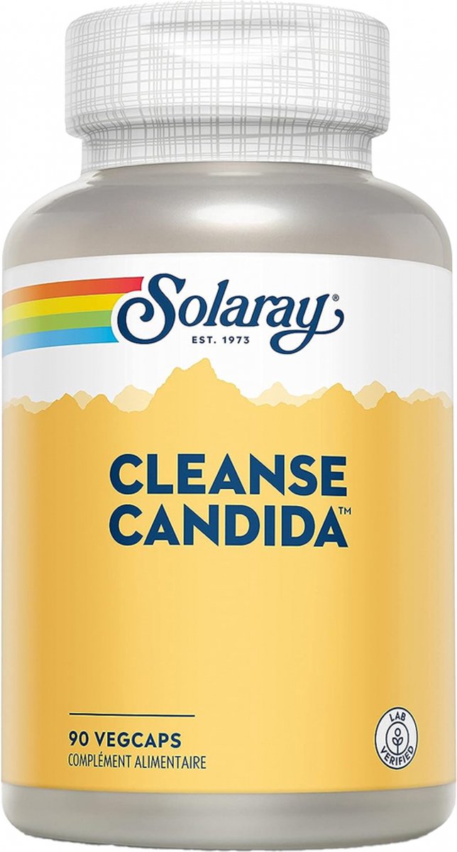 Goedkoopste Solaray Cleanse Candida 90 Plantaardige Capsules