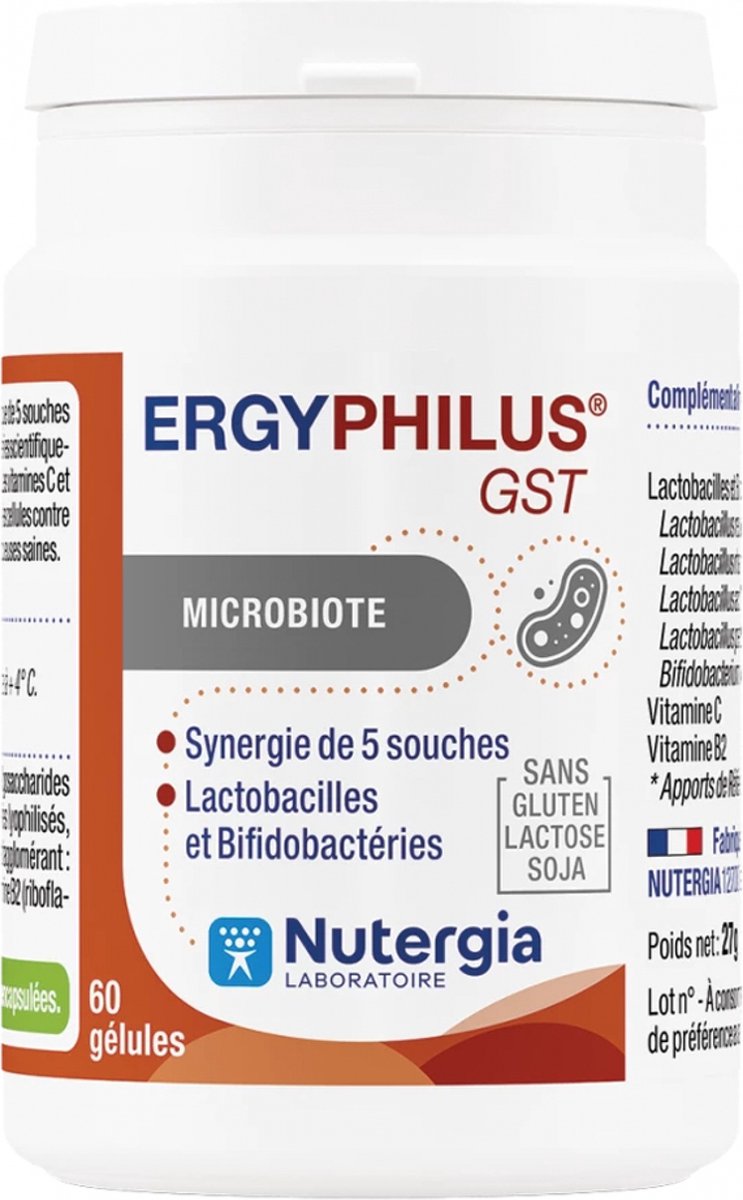 Goedkoopste Nutergia Ergyphilus GST 60 Capsules