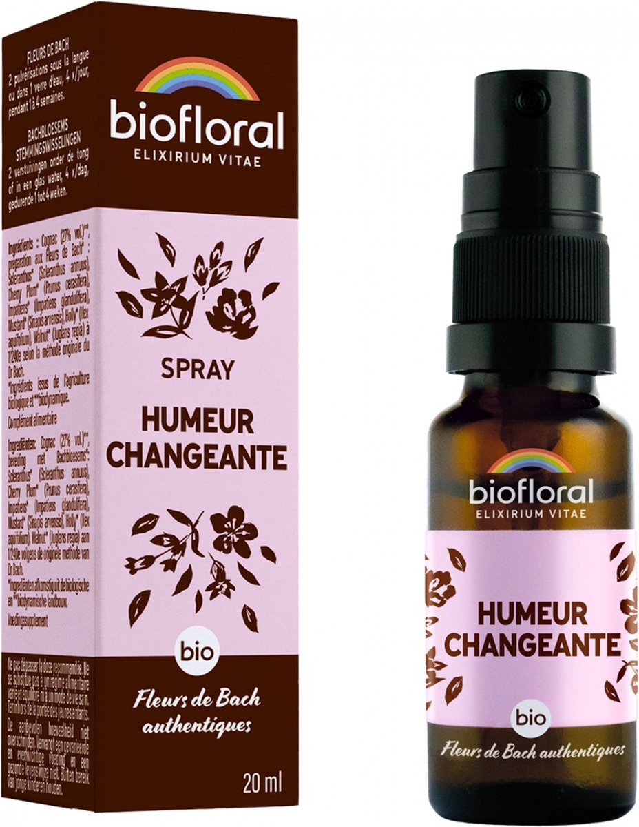 Goedkoopste Biofloral Spray Humeur Changeante Bio 20 ml