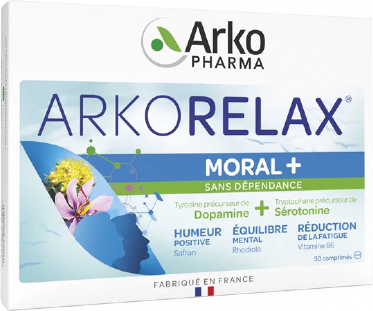 Goedkoopste Arkopharma Arkorelax Moral 30 Tabletten