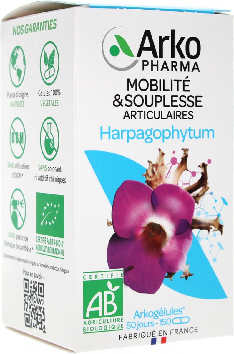Goedkoopste Arkopharma Arkogélules Harpagophytum Bio 150 Gélules