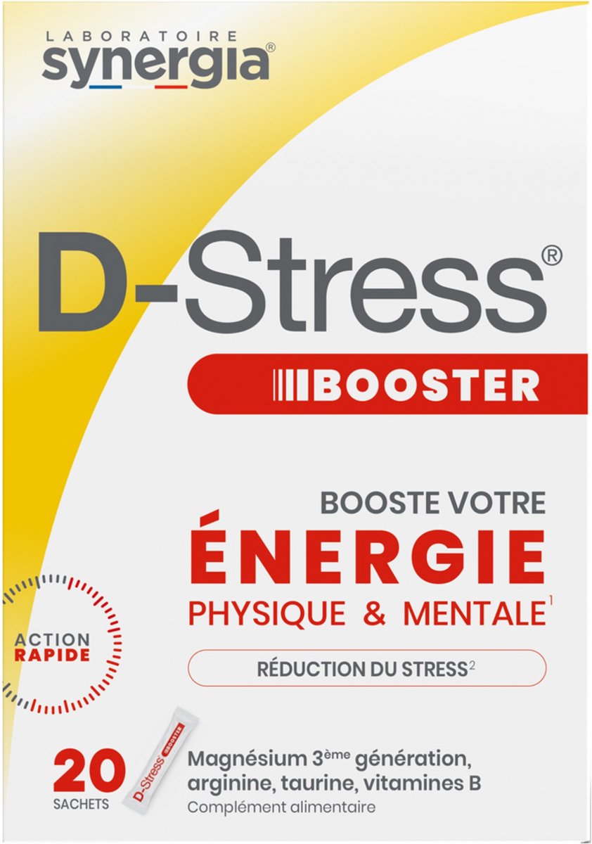Goedkoopste Synergia D-Stress Booster 20 Zakjes