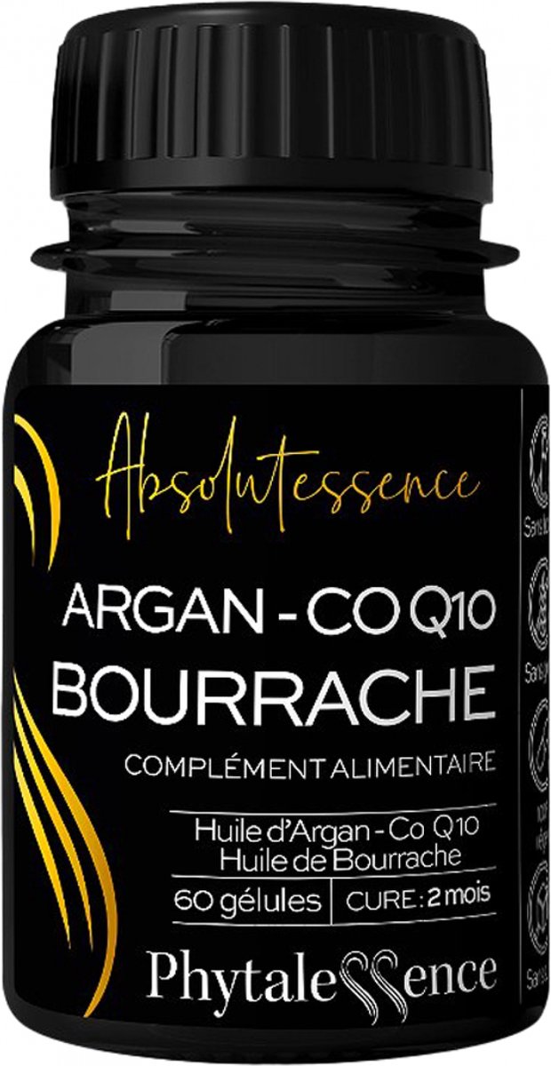 Phytalessence Argan Borage CO Q10 60 Capsules