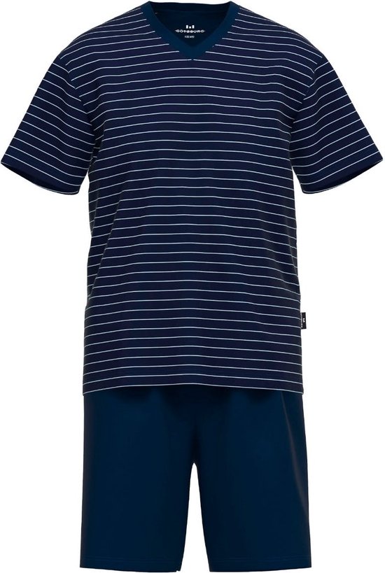 Götzburg Pyjama korte broek - 662 - maat S (S) - Heren Volwassenen - 100% katoen- 452240-4009-662-S