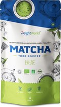 WeightWorld Biologisch Matcha poeder - 100 gram puur groene thee extract voor matcha thee