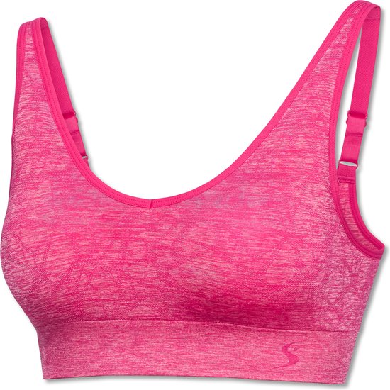 SCHIESSER Active Mesh Light bralette (1-pack) - dames bustier felrozemelange - Maat: 42